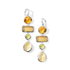 Rock Candy Collection: Girasole Mixed-Cut 4-Tier Earrings