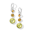 Lollipop Lollitini Collection: Girasole  3-Stone Drop Earrings