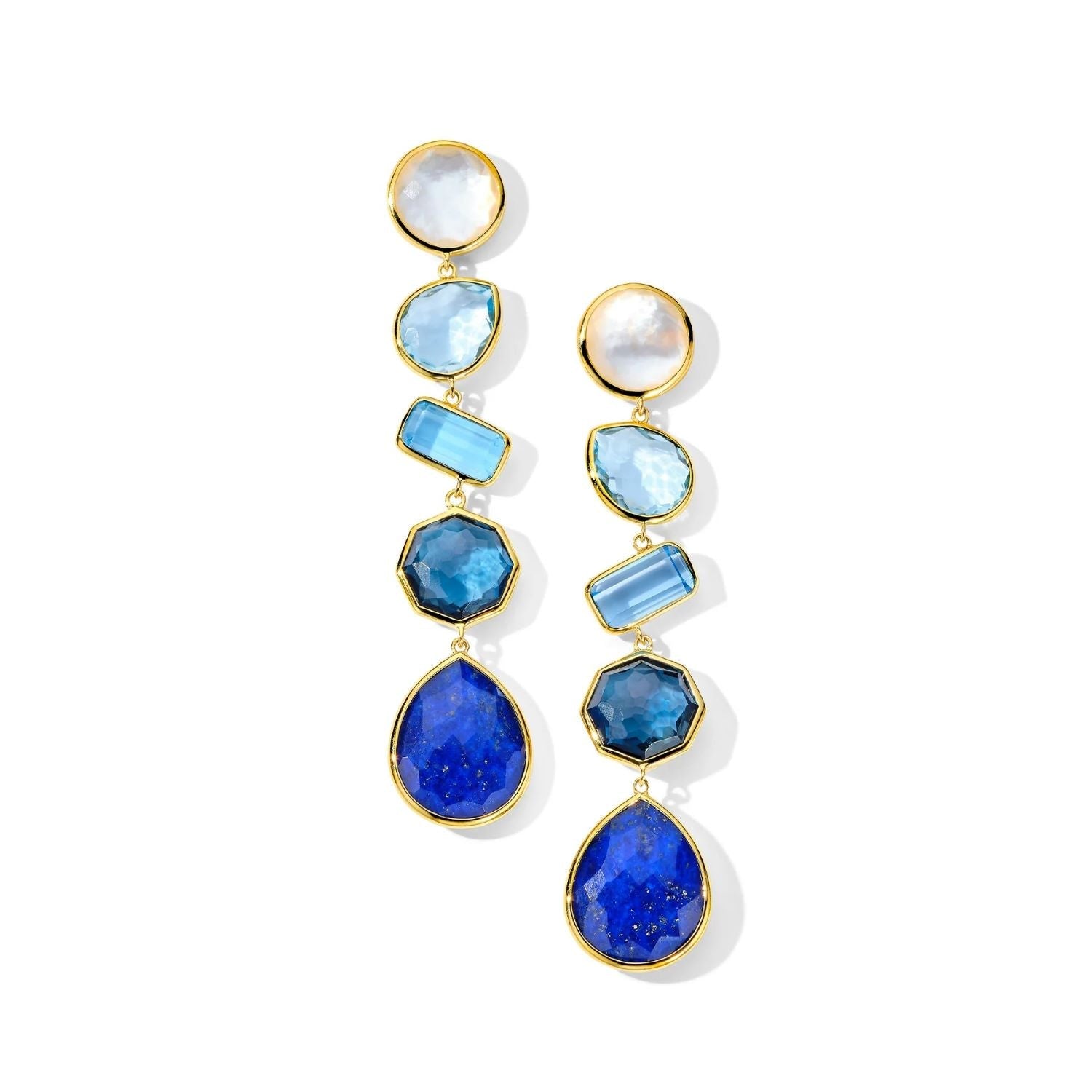 Rock Candy Collection: Mare 5-Stone Dangle Earrings