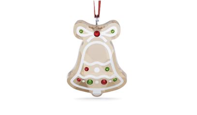 Holiday Cheers Gingerbread Bell Ornament