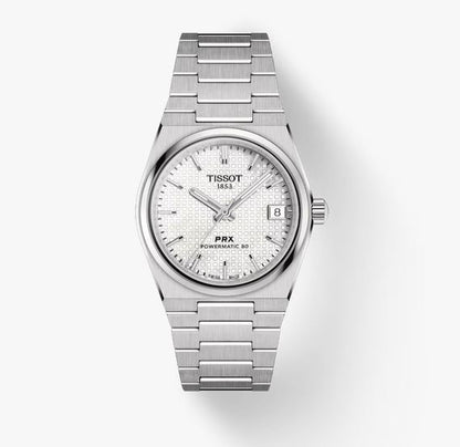 PRX Unisex PW80 Stainless Steel with Mother of Pearl Index Dial