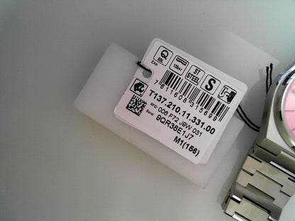 PRX Ladies Stainless Steel with Pink Index Dial