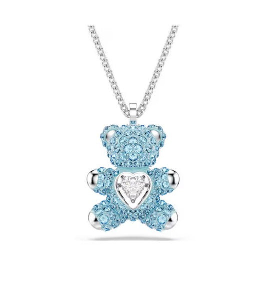 Teddy: Pendant Blue Aqua