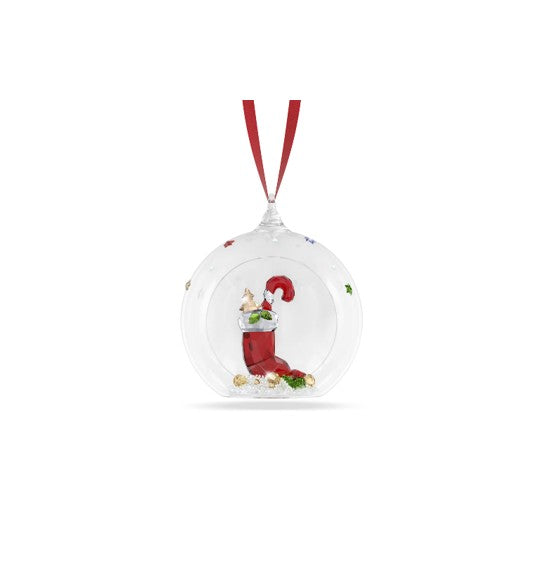 Holiday Cheers Stocking and Candy Ball Ornament