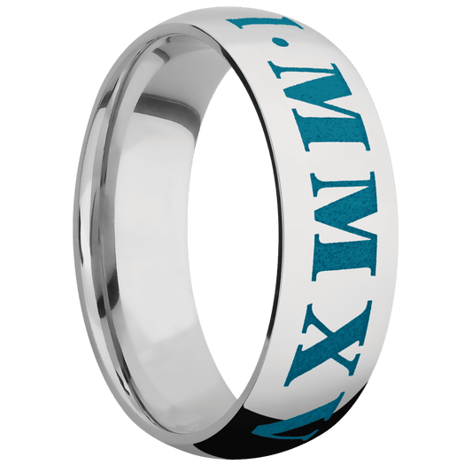 14K White Gold + Polish Finish