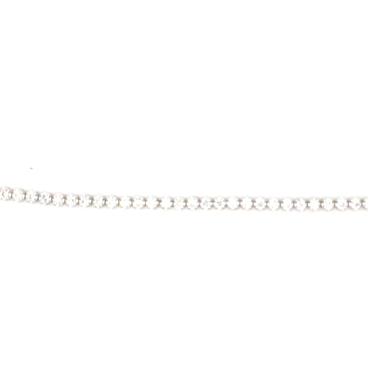 14K White 1cttw Lab Grown Diamond Bracelet