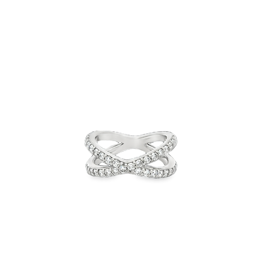 Diamond Anniversary Rings Style=Stackable Metal=Platinum Color=White Finish=Polished