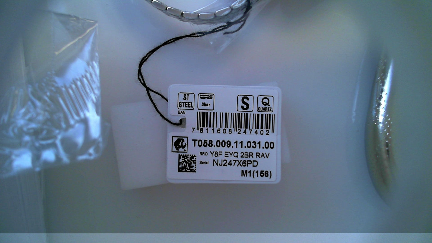 Tissot Ladies Stainless Steel Silver Indez Lovely Watch