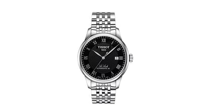 Le Locle Powermatic 80 Men's Stainless Steel with Automatic Black Dial