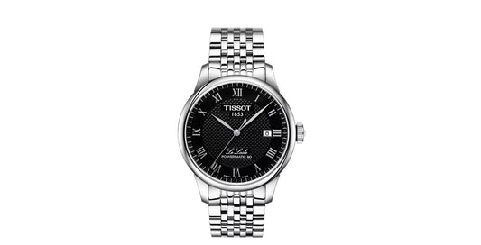 Le Locle Powermatic 80 Men's Stainless Steel with Automatic Black Dial