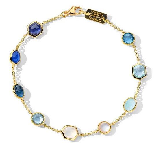 18K Rock Candy® Confetti Bracelet in Mare 7.5"