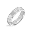 Triton 6MM Tungsten Carbide Ring - Bright Finish and Bevel Edge