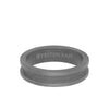 Triton 6MM Tungsten RAW Ring - Sandblasted Matte Finish and Slot Profile