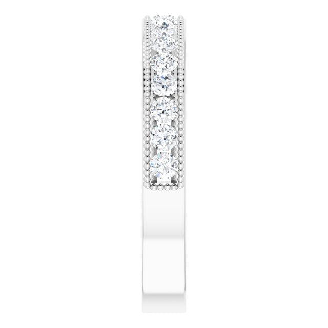 14K White 1/3 CTW Diamond Anniversary Band