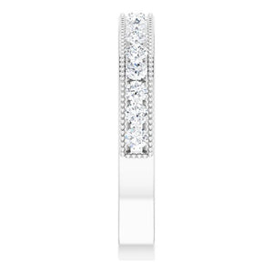 14K White 1/3 CTW Diamond Anniversary Band