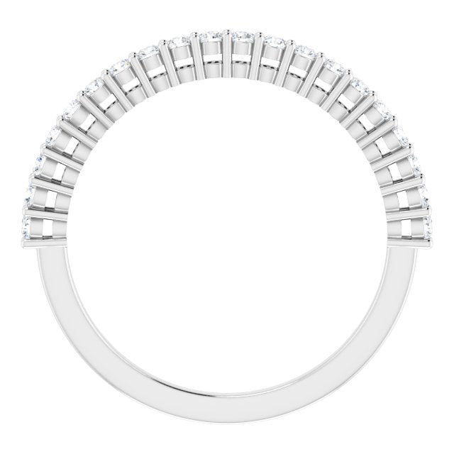 14K White 1/4 CTW Diamond Anniversary Band