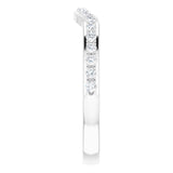 14K White 1/3 CTW Diamond Anniversary Band