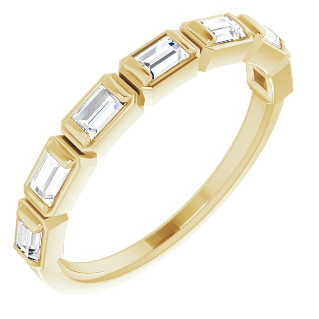 14K Yellow 1/2 CTW Diamond Anniversary Band