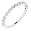 14K White 1/4 CTW Diamond Anniversary Band