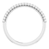 14K White 1/6 CTW Diamond Band