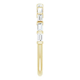 14K Yellow 1/5 CTW Diamond Anniversary Band