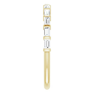 14K Yellow 1/5 CTW Diamond Anniversary Band