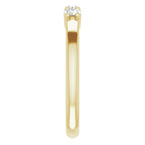 14K Yellow 1/3 CTW Diamond Anniversary Band