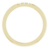 14K Yellow .06 CTW Diamond French-Set Anniversary Band