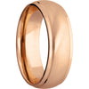 Lashbrook 14k Rose Gold 7mm Men's Wedding Band