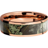 Lashbrook 14k Rose Gold 7mm Men's Wedding Band