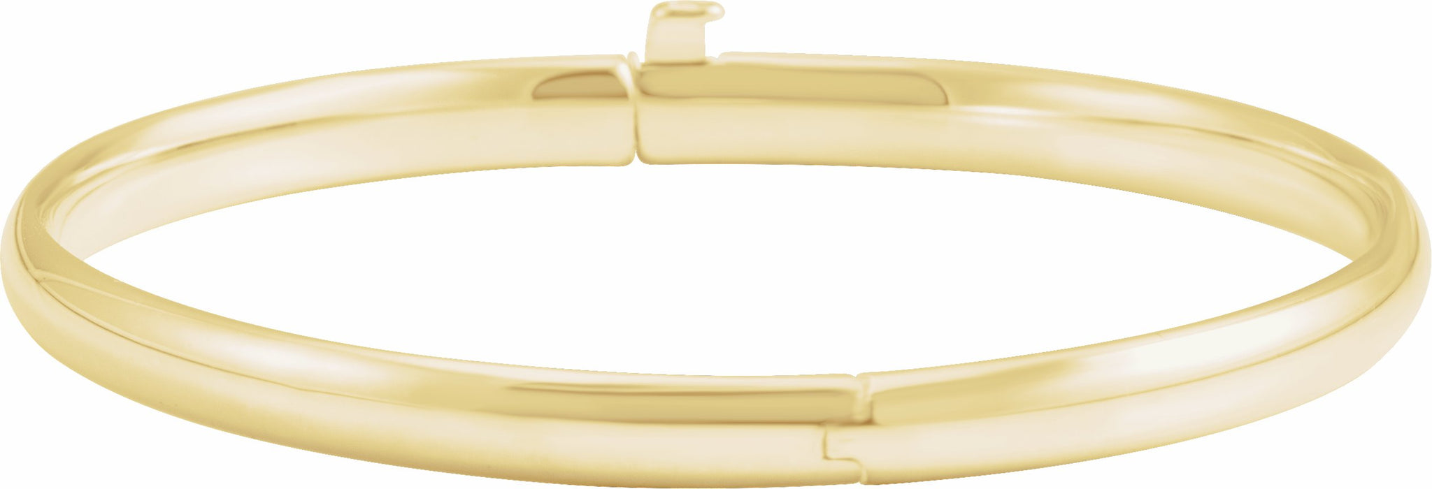 14K Yellow Baby Bangle 5 1/2 Bracelet