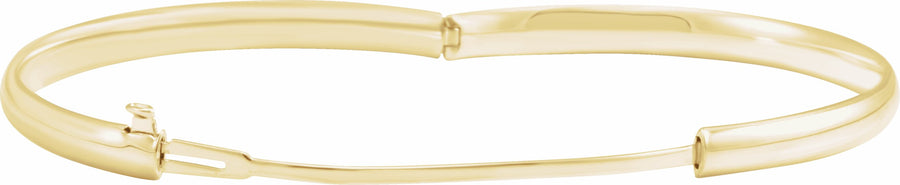 14K Yellow Baby Bangle 5 1/2 Bracelet