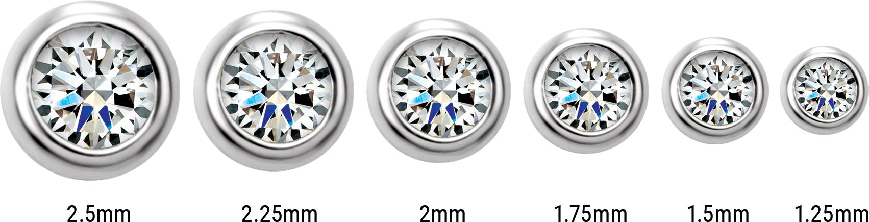 14K White .01 CTW Diamond Micro Stud Earrings