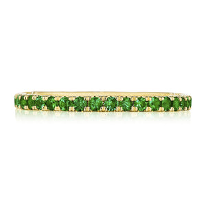 Tacori String of Emeralds Ring