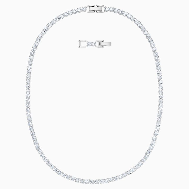 Swarovski Silver Tone Necklace