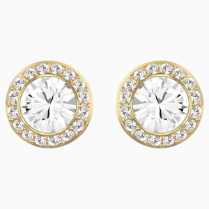 Swarovski Yellow Crystal Stud Earrings