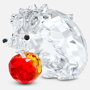 Swarovski Hedgehog With Apple