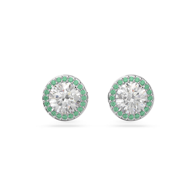 Swarovski Te Constella:Pe Stud Pave White/Rhs