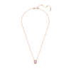 Swarovski Millenia Necklace, Octagon Cut, Purple, Rose Gold-Tone Plated