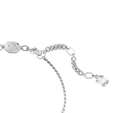 Swarovski Matrix Bracelet, Heart, White, Rhodium Plated