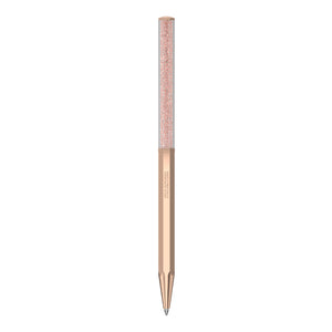 Swarovski Crystalline Ballpoint Pen, Octagon Shape, Rose Gold Tone, Rose Gold-Tone Plated