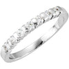 14K White 1/5 CTW Diamond Anniversary Ring