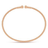 Gabriel & Co. 14k Rose Gold Bujukan Bangle Bracelet