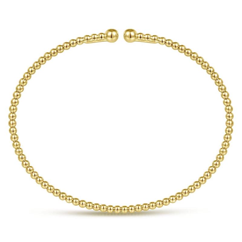 Gabriel & Co. 14k Yellow Gold Bujukan Bangle Bracelet