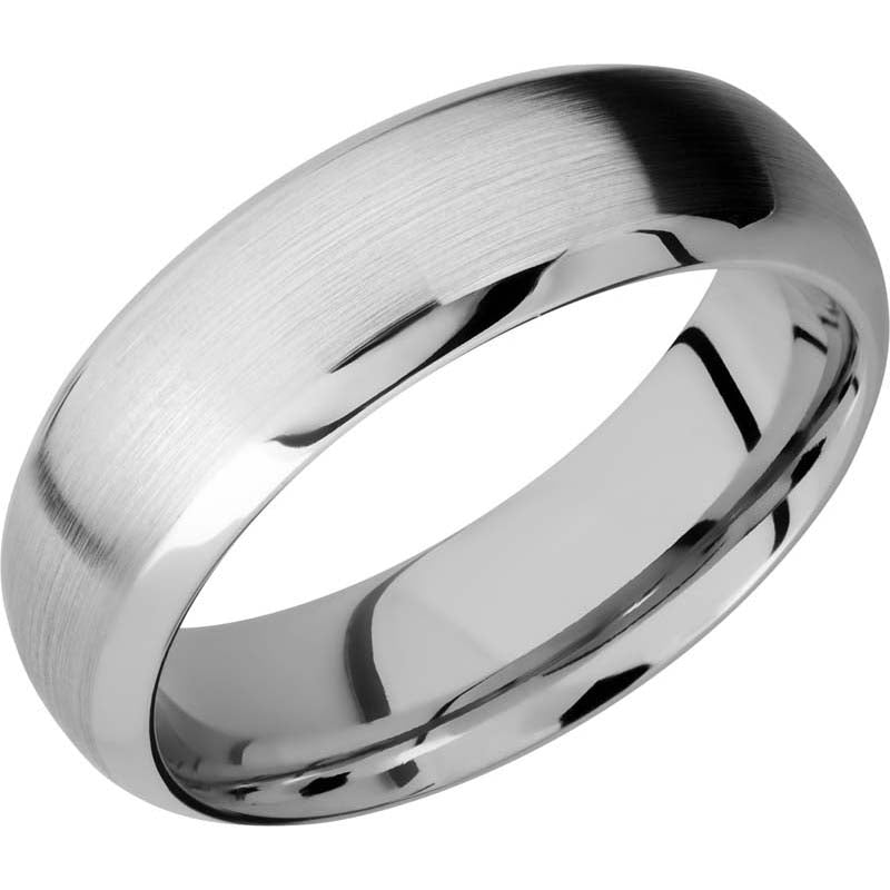 Lashbrook Cobalt Chrome 7mm Men's Wedding Band