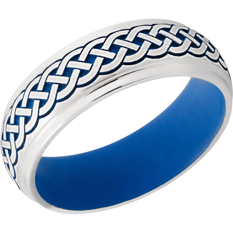 Lashbrook Cobalt Chrome 7mm Men's Wedding Band