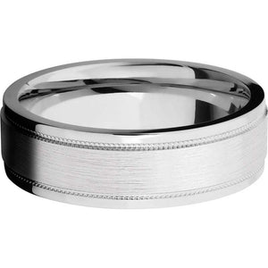 Lashbrook Cobalt Chrome 7mm Men's Wedding Band