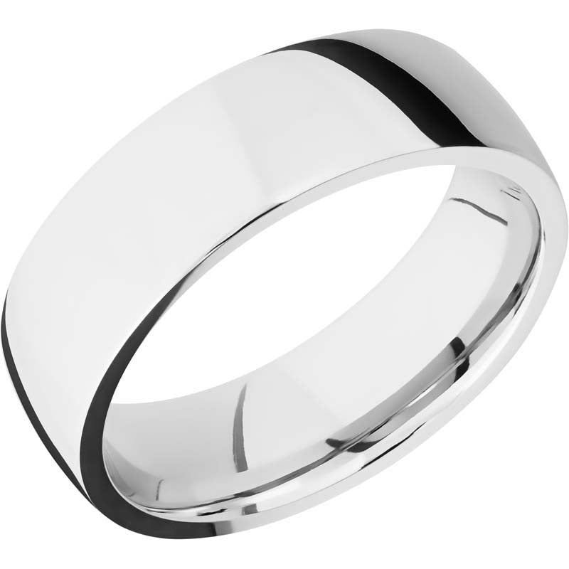 Lashbrook Cobalt Chrome 7mm Men's Wedding Band