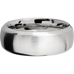 Lashbrook Cobalt Chrome 8mm Men's Wedding Band