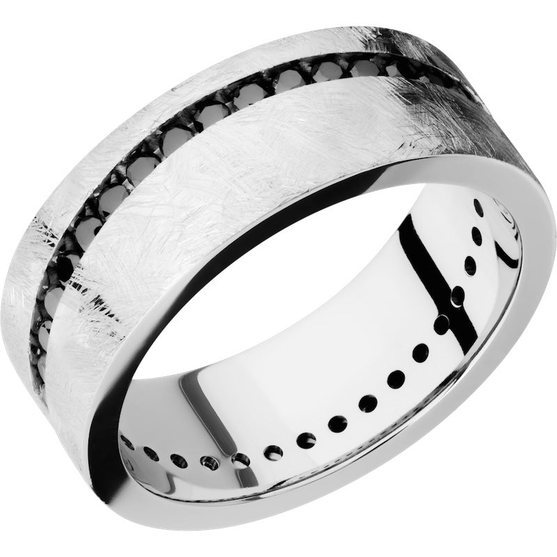 Lashbrook Cobalt Chrome 8mm Men's Wedding Band